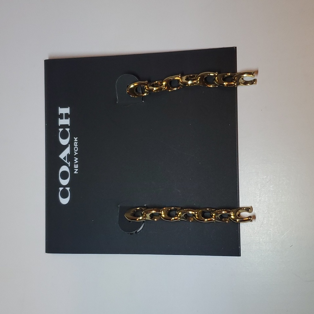 Coach earrings